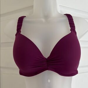 Plum Bikini Top